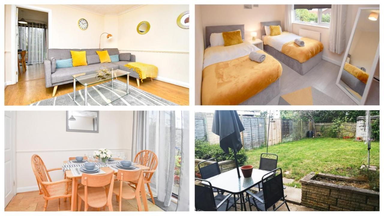 Contractor Accommodation- Central Mk Location Spacious Garden Fast Wifi Parking Milton Keynes Buitenkant foto